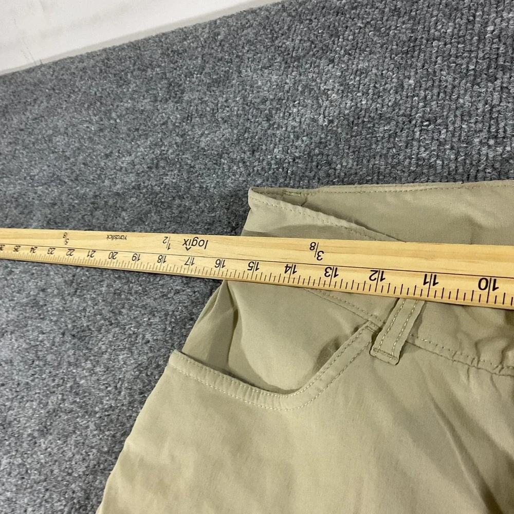The North Face Mens Motion Pants Khaki Tan Straight Leg Hiking Outdoor Size 30